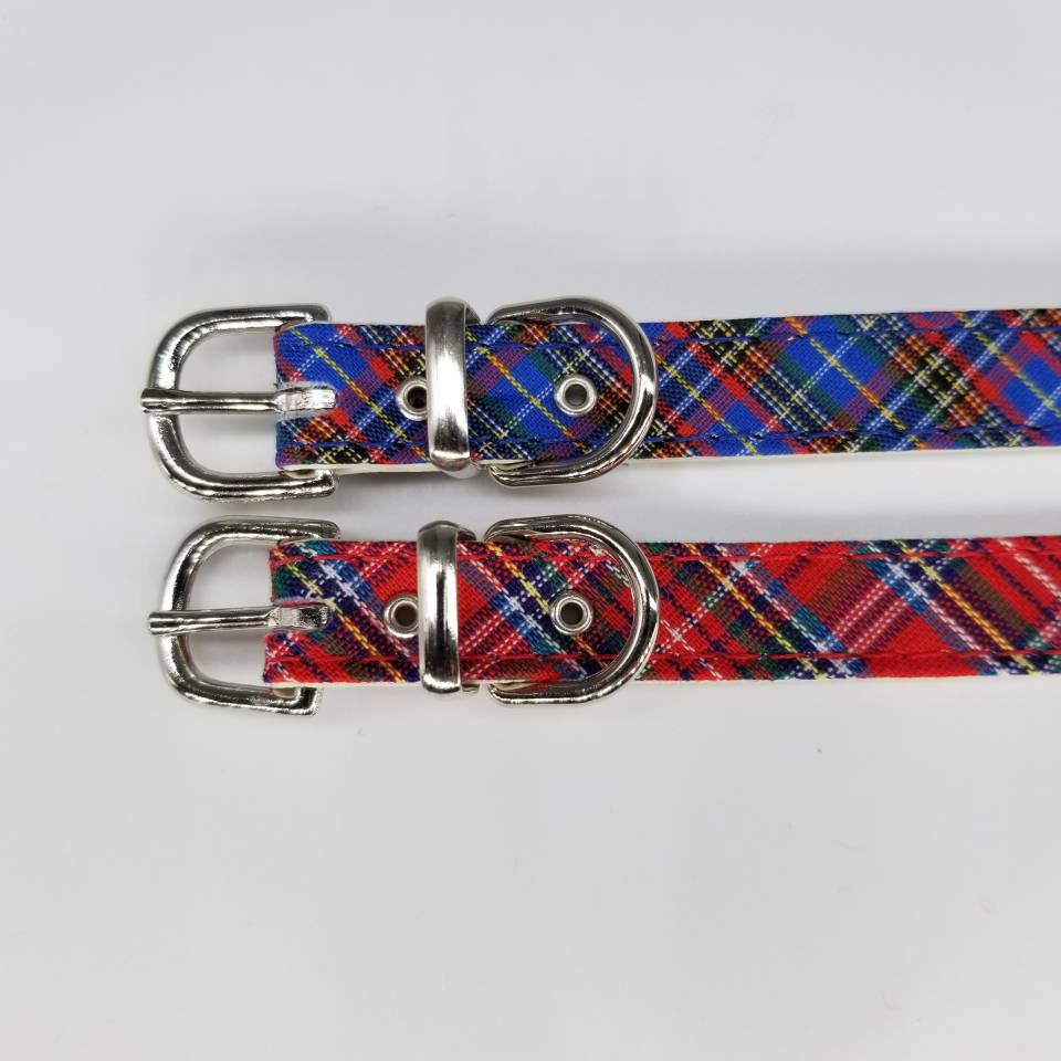 Plaid Collar